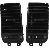 1 paire de sortie de Grille de ventilation latérale pour Console centrale, flux d'air amélioré, Look élégant de remplacement pour Prado J120 2002 – 2009.