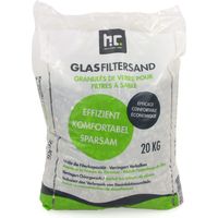 20 kg Spezial Glasgranulat für Sandfilteranlagen 2-5 mm Körnung