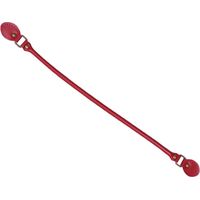 40cm Langer Roter Leder Handtaschenriemen für Damen mit Modischem Design for Selbstgemacht