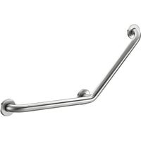 Pasamanos Delabie 35082S acodado a 135° acero inoxidable satinado 400x400mm