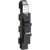 Legrand 009840 – Base Support répartiteur rangée XL-Part 400/250 – Video – Universel – 1 Mod ohne Alim.