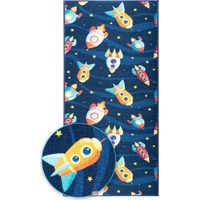 Teppichläufer Ballons&Rockets Kinderteppich für Jungen und Mädchen Cute Rockets 80 x 300 cm