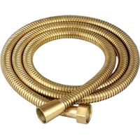 Tubo flessibile per doccia in acciaio inossidabile da 10 m (oro)
