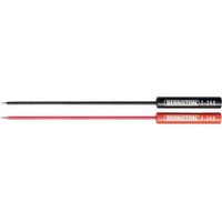 BERNSTEIN Tools for Electronics 2-265-VE Pointe de touche 2-265-VE femelle 4 mm CAT I rouge, noir 2 pc(s)