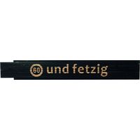 Zollstock 60 und fetzig 2 m schwarz Zollstock