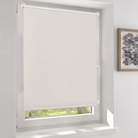 Sekey Verdunklungsrollo ohne Bohren Klemmfix Doppelseitig gleichfarbig Freihängendes Seitenzugrollo effektiver Sonnenschutz und Sichtschutz Rollo Verdunkelung, Taupe 85 x 150 cm