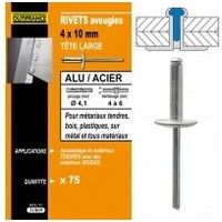 Rivet alu/acier t lrg 4,8x14(50)7631820