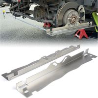 Outil de réglage du parallélisme en acier inoxydable avec trous de suspension pour voitures, camions et SUV-Crezuo