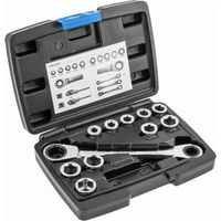 Jeu de douilles Hogert HT1R490 8 0-18 mm 11 unités