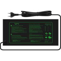 Wasserdichte Pflanzenheizmatte, Keimgewächshaus, beschleunigt die Samenkeimung, Heizkissen für Reptilien und Amphibien, 21/30 Watt, 52 × 25 cm (1 Stück – 21 W) Bluedeer