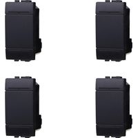 gloca 4er-Set Umsteller 1P 16A 250V Kompatibel mit Living-Serie
