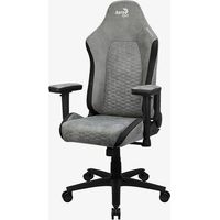 Aerocool Crown AeroSuede Gaming-Stuhl schwarz grau komfortabel