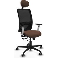 Chaise de bureau piqueras y crespo Zulema blanc mousse haute densité