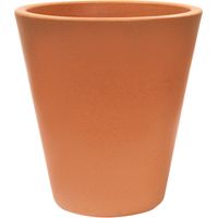 WELLHOME MACETERO DE POLIETILENO TERRACOTA 40X40