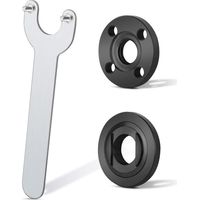 LaBlanc - Grinder Bride Clé À Angle Clé Clé De Verrouillage En Métal Pour Compatible avec Milwaukee Ma-kita 193465-4 Bo-sch Black & Decker Ryobi 4.5"5" 5/8-11(125 plaque de pression)