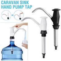 Caravane Évier Eau Pompe À Main Double Action Camping Remorque Camping-car Remplacement (noir et blanc)