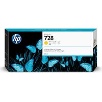 Cartuccia d'inchiostro originale HP 728 300 ml Giallo per stampanti DesignJet, confezione da 1 pezzo