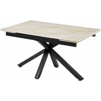 TAVOLO STARSTORE 160/240X90XH76CM CERAM.290 LUCIDO