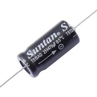 Suntan TS13AE1C472MSB000R Elektrolyt-Kondensator axial bedrahtet 4.700 µF 16 V 0.2 % (Ø x L) 33 mm