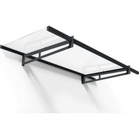 Palram - Canopia Auvent Eifel 2050 Anthracite 93x205x19 cm