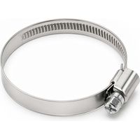 Wiltec Collier de serrage à crémaillère - Acier inox W4 - Largeur 9 mm - Plage 35-50 mm - pour Fixation Tuyaux Flexibles Stables Sûrs