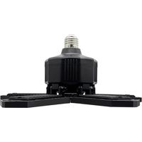 Projecteur LED lumineux de 15 000 lumens pour garage, 6 panneaux lumineux, éclairage LED flexible pour garage