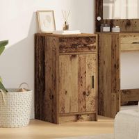 vidaXL Sideboard Old Wood 40 x 40.5 x 75 cm Engineered Wood