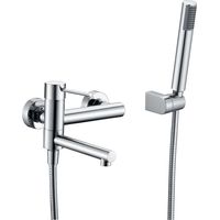 Grifo lavabo monomando Ural níquel cepillado - IMEX
