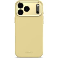 Decoded AntiMicrobial Silicone Backcover iP 17 Pro Max Yellow