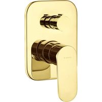 Deante Alpinia Robinet de douche chrome brillant élégant