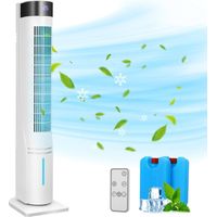 103cm Tower Fan with Remote Portable Fan with 3 wind Speed 4 modes, 12H Timer, 2.5L Humidifier