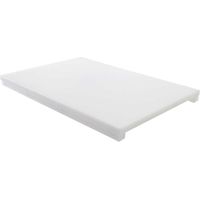 Planche Vitrine 50X30X2 Blanc - PEHD 500 - Matériel CHR Pro