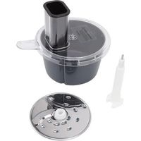 Coupe-râpe à légumes pour Thermomix TM6 – Couvercle multifonctionnel – Compatible TM5 et TM6 – Matériau ABS et inox – Nettoyage facile lave-vaisselle
