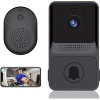 1 Stück kabellose Video-Türklingel mit Fernbedienung, Smart-Home-Gegensprechanlage, HD-Nachtsicht, WLAN-Ladefunktion, intelligente Türklingel, Zwei-Wege-Gespräch, APP-Steuerung von DEBUNS