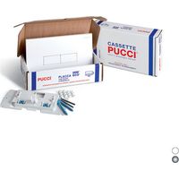 KIT PLACCHE ECO SP. 12 MM PER CASSETTE PUCCI DAL 1992 AL 2010- Bianco- PUCCI- pezzi 1