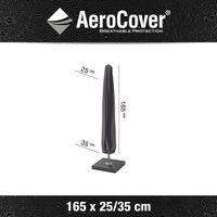 Housse de parasol de jardin 7982 Ø25-35x165 AeroCover anthracite Homms