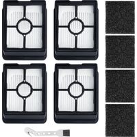 Lot de 4 filtres HEPA pour BISSELL CrossWave HF3 3598N Aspirateur Balai Laveur Sans Fil accessoires pour aspirateur