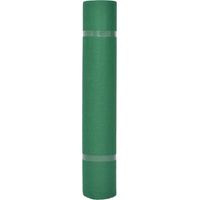 vidaXL Tappeto Tinta unita Verde 1 x 24 m Tessuto