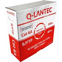 Q-LANTEC S/FTP-Kabel Kat. 6A 100 m (KIS6ALSOH100DQ)