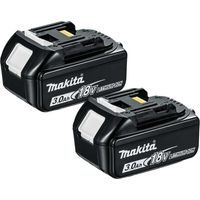 Makita BL1830 18V LXT 3.0Ah Li-Ion Batteries (Twin Pack)