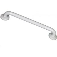 AKW Epoxy Coated Stainless Steel Grab Rail 450mm Length - White