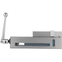 Étau de Perçage de Fraisage, Ouverture 120 mm Précision Étau de Serrage 19 KN d'établi Hauteur 100 mm Serre-Joint Établi Accessoire Principal pour Fraiseuse de Précision et Machine NC/CNC
