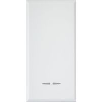 Deviatore unipolare con gemma 1 modulo Bianco Whitek S44 Ave 446002