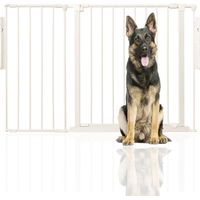 Bettacare Premium Multi Panel Flexible Pet Barrier, up to 128cm Wide, White, 70cm High