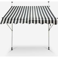 Fallarmmarkise 200x200 für den Außenbereich Balkon Terrasse Somber L - Bunt 1