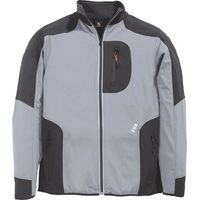 Giacca Di Lavoro Ralf,Jersey-Fleece, Taglia L, Grigio/Nero