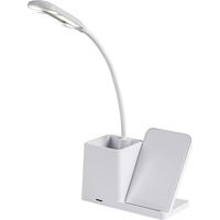 Lampada scrivania LED bianca dimmerabile Qi Cerie Rabalux