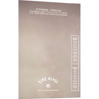 700 Lastra infrangibile per ELECTA DN 45 (misura mm. 390 x 265) 4004I.700