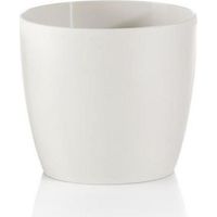 Vaso tondo "Madeira Colour" per fiori e piante, in plastica, da giardino -18 cm