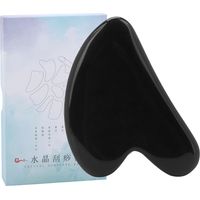 Outil Gua Sha en Pierre de Jade pour Soins du Visage et Thérapie par Acupuncture